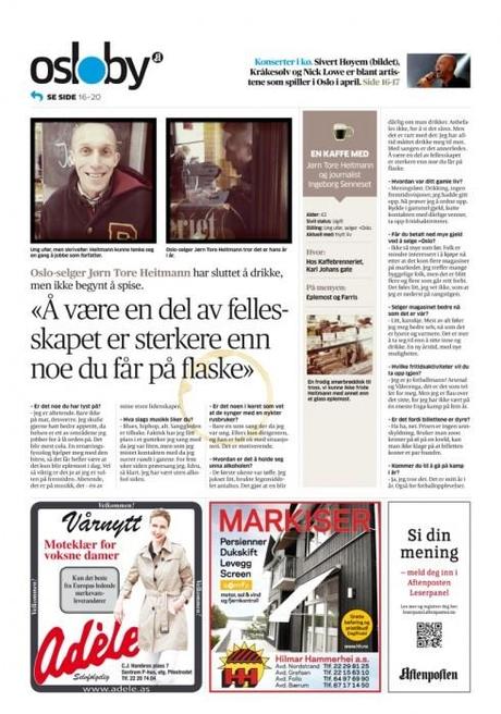 Aftenposten rethink one week later: and the readers like it!