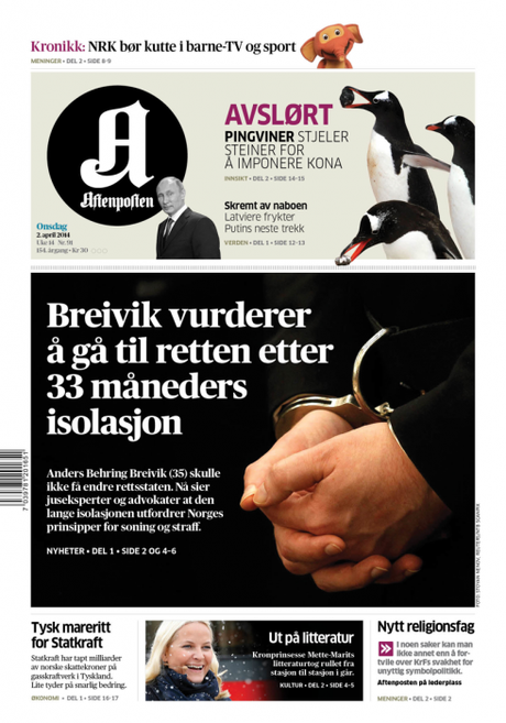 Aftenposten rethink one week later: and the readers like it!