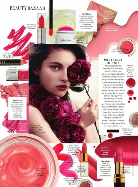 Minnie Brady For Harpers Bazaar Magazine, UK, May 2014