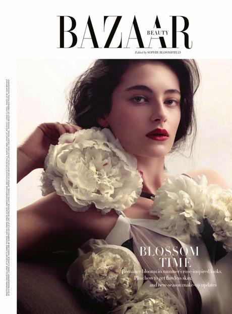 Minnie Brady For Harpers Bazaar Magazine, UK, May 2014 - Paperblog