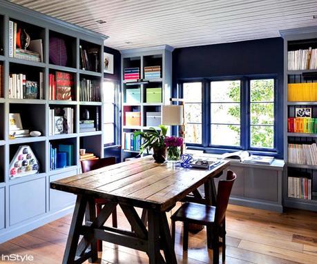 Amber Valletta’s Santa Monica home office