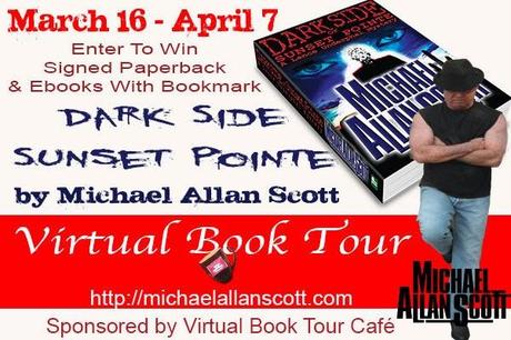 DARK SIDE OF SUNSET POINTE- A LANCE UNDERPHAL MYSTERY BY MICHAEL ALLAN SCOTT
