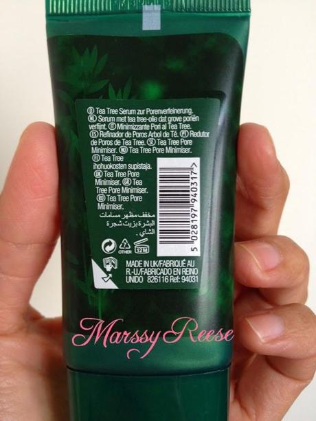 The Body Shop Tea Tree Pore Minimizer in Review