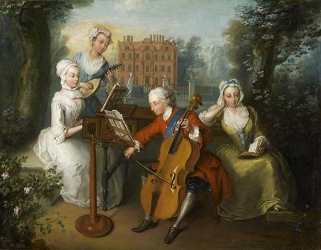 NPG 1556; 'The Music Party' by Philip Mercier