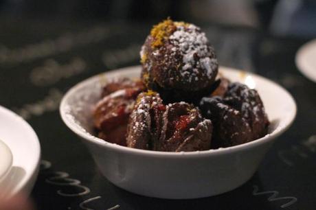 Blood Orange Beignets