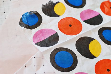 Tissue Paper Easter Eggs