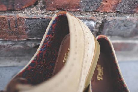 Spring Approved:  Fred Perry Drake Eton Suede Wingtip