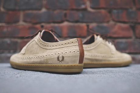 Spring Approved:  Fred Perry Drake Eton Suede Wingtip