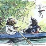 'Simply messing about in boats' ... EH Shepard's illustration of Ratty and Mole. Photograph: EH Shepard/PA