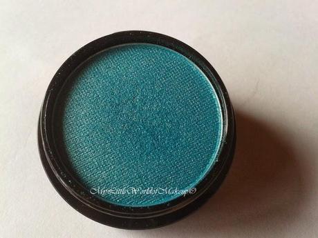 Miss Claire Eye Shadow in Teal  - Review, Swatches and EOTD