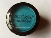 Miss Claire Shadow Teal Review, Swatches EOTD
