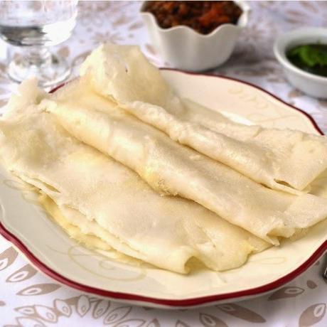 Chhattisgarh -- Chila (Rice flour Crepes)