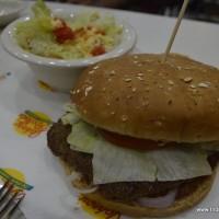 The Indian tasting Lamb burger