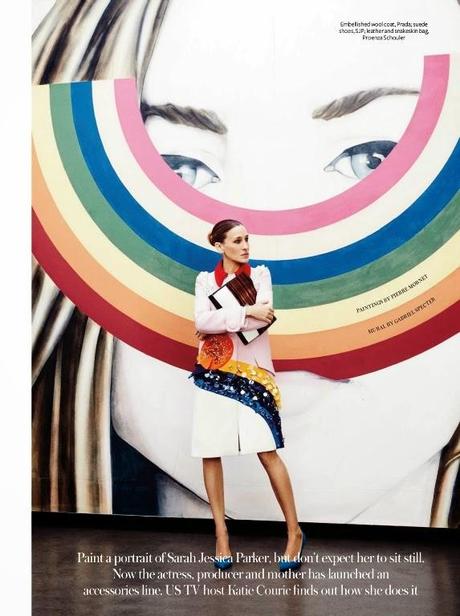 Sarah Jessica Parker For InStyle Magazine, UK, May 2014