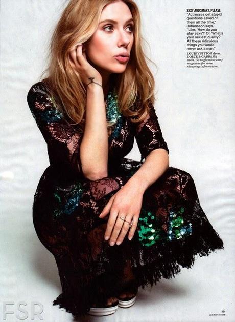 Scarlett Johansson For Glamour Magazine, US, May 2014