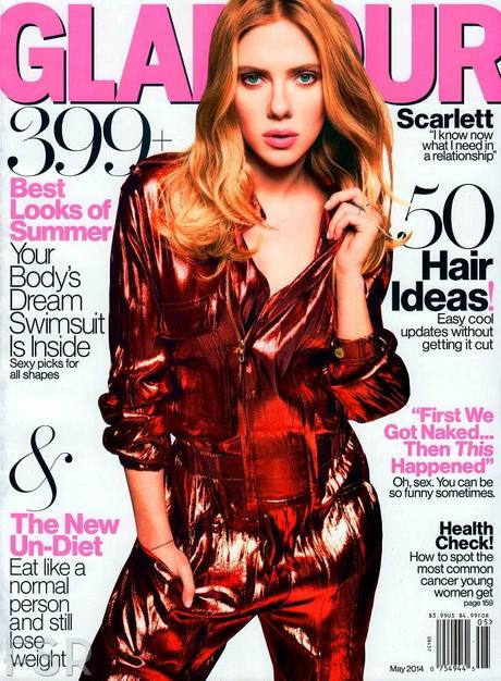 Scarlett Johansson For Glamour Magazine, US, May 2014
