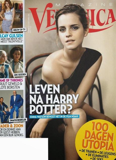 Emma Watson For Veronica Magazine Netherlands, April 2014