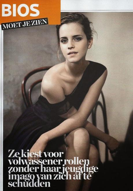Emma Watson For Veronica Magazine Netherlands, April 2014