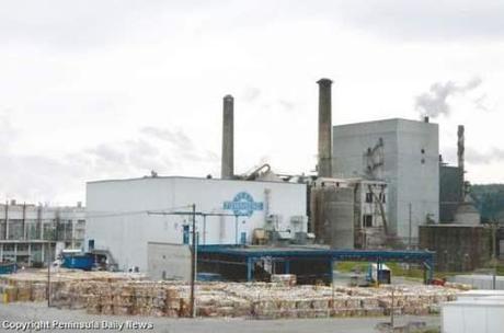 Port Townsend Paper is scrapping plans for a $54 million project to improve the mill’s biomass cogeneration plant. Photo: Charlie Bermant/Peninsula Daily News