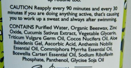Aroma Magic Cucumber Sunscreen SPF 30 Review Aroma Magic Cucumber Sunscreen SPF 30 Ingredients