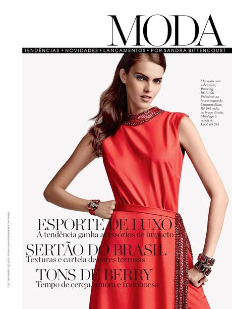 Kamila Hansen By Fabio Bartelt For Marie Claire Magazine, Brazil, April 2014
