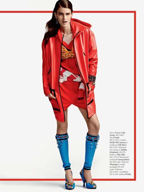 Kamila Hansen By Fabio Bartelt For Marie Claire Magazine, Brazil, April 2014