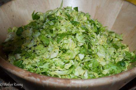 Mediterranean Brussels Sprouts Salad