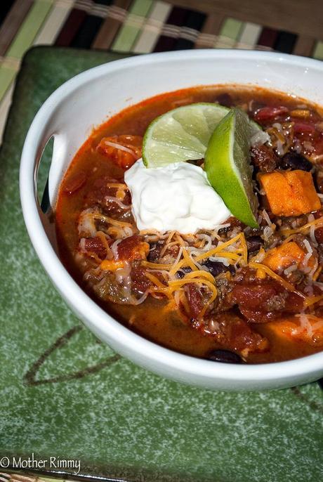 Beef and Sweet Potato Chili