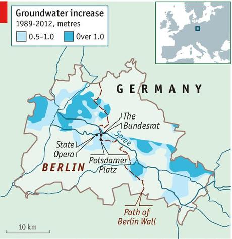 Water in Berlin: The moisture down below