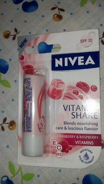 Nivea lip balm vitamin shake review