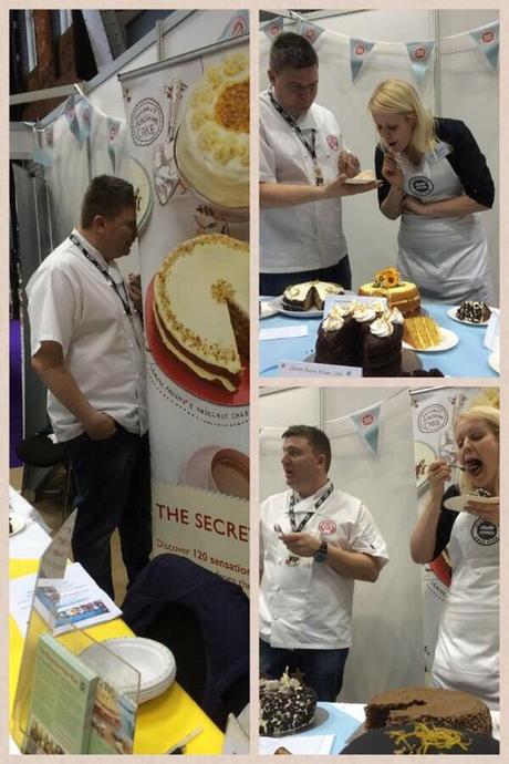 clandestine cake club taste on the table competition judging with peter sidwell britains best bakery