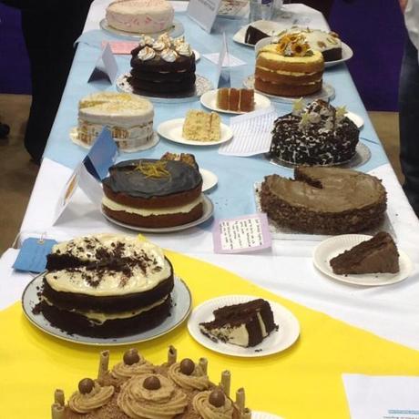 clandestine cake club taste on the table competition at cake and bake manchester central 2014