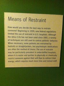 Restraint from Exploratorium Exhibition