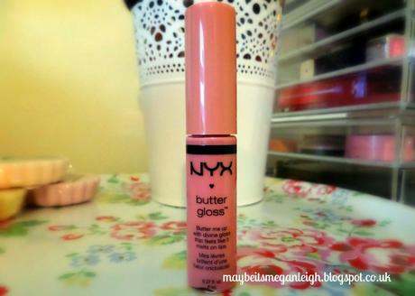 NYX Butter Gloss In 'Creme Brulee' Review & Swatch