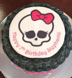 Monster High Rosette Cake