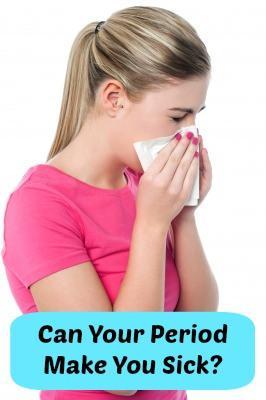 Can Your Period Make You Sick? | LazyHippieMama.com