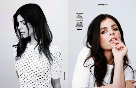 Julia Restoin-Roitfeld For Madame Figaro Magazine, April 2014