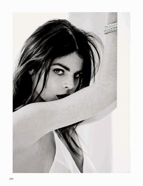 Julia Restoin Roitfeld by Gorka Postigo for Vogue Magazine, Spain, April 2014