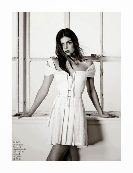 Julia Restoin Roitfeld by Gorka Postigo for
Vogue Magazine, Spain, April 2014