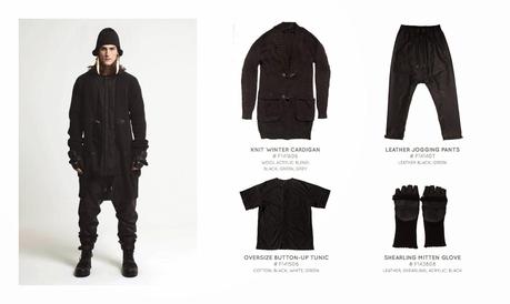 The Welcomed Darkside of The Atelier:  Skingraft Designs Mens Fall/Winter 2014 Lookbook Review