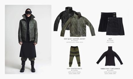 The Welcomed Darkside of The Atelier:  Skingraft Designs Mens Fall/Winter 2014 Lookbook Review