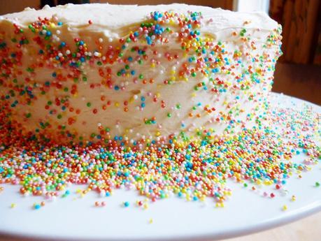 Malibu Sprinkle Cake