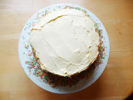 Malibu Sprinkle Cake