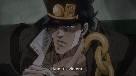 [HorribleSubs] JoJo's Bizarre Adventure - Stardust Crusaders - 01 [1080p].mkv_20140405_162450.796