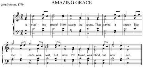 Do you mind when they change the lyrics to 'Amazing Grace' and leave out 