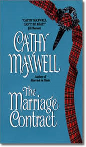 TURN BACK TUESDAY- THE MARRIAGE CONTRACT BY CATHY MAXWELL