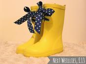 Glorious Yellow Wellies from Next