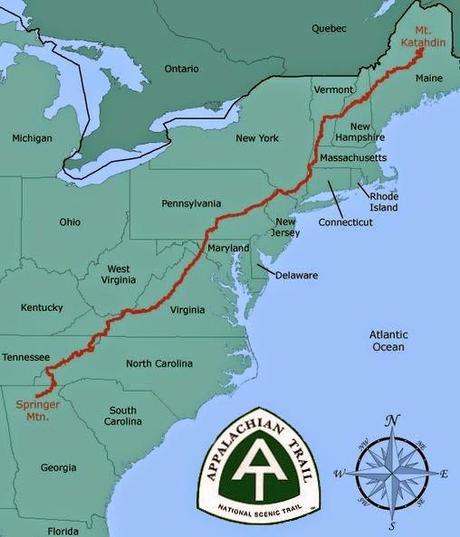 14 Days til Start Date...Appalachian Trail Overview