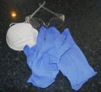Hot Soap soap making safety gear