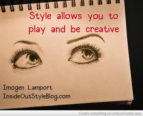 Style Allows Creativity